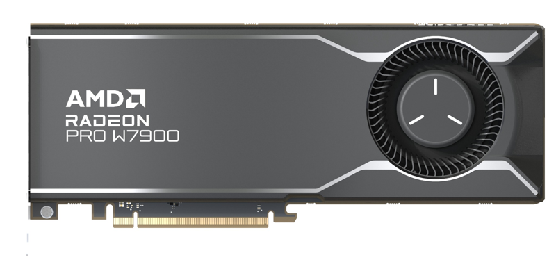 AMD Radeon Pro W7900 graphics card